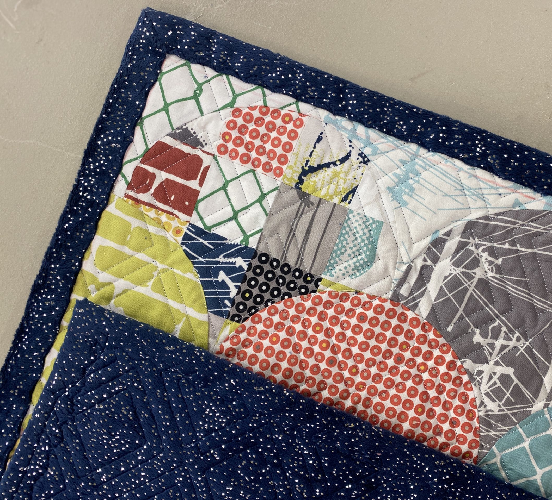 How to use Minky fabric for Quilt Backing 